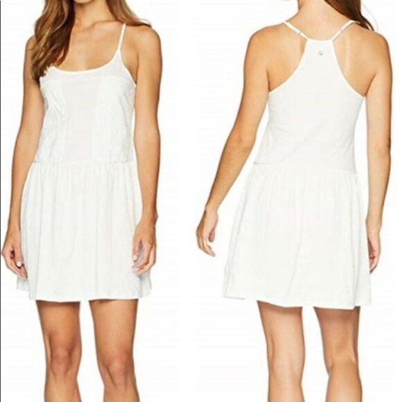 Roxy LaPointe Beaches Embroidered Tank Dress Blue Size XS - Picture 2 of 14